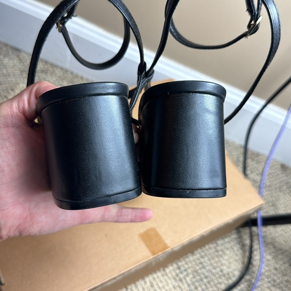 NWOT - Nine West Womens Georga Heeled Sandal, Black 001, Size 11M - 😍🖤 - Picture 7 of 17